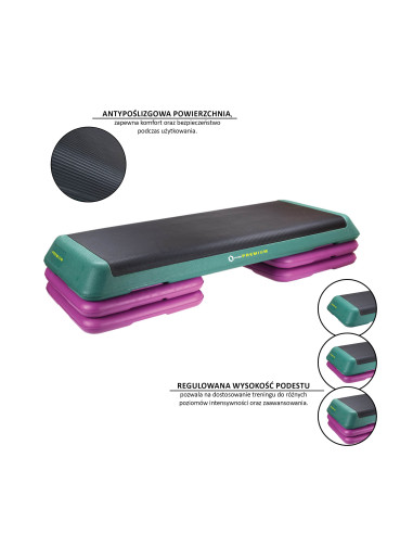 AEROBIC-STEPPBRETT HMS PREMIUM