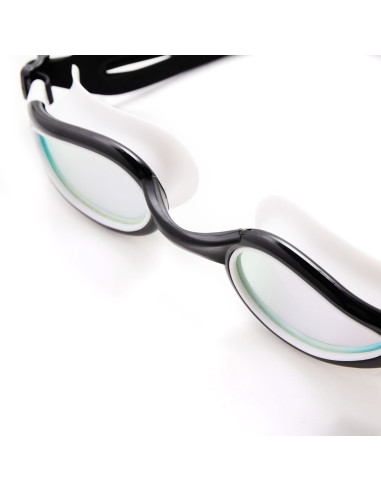SCHWARZ / WEIß SCHWIMMBRILLE NILS AQUA