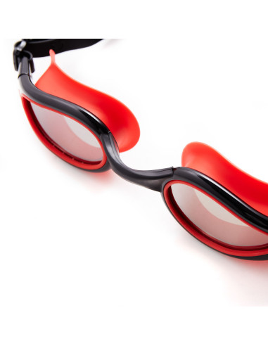 SCHWARZ / ROT SCHWIMMBRILLE NILS AQUA