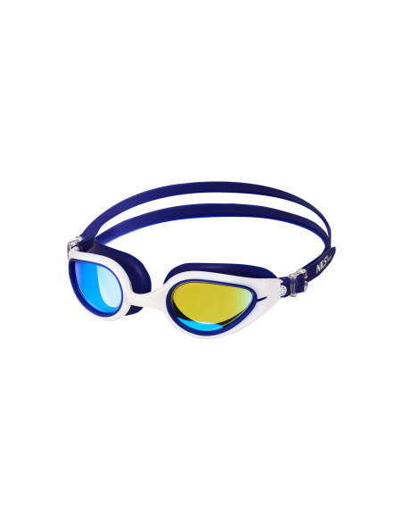 BLAU / WEIß SCHWIMMBRILLE NILS AQUA