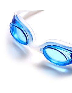 WEIß / BLAU SCHWIMMBRILLE NILS AQUA