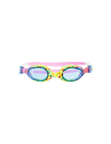 BLAU BLUMEN JUNIOR SCHWIMMBRILLE NILS AQUA