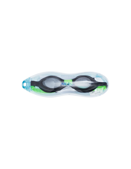 SCHWARZ / GRÜN SCHWIMMBRILLE FÜR KINDER NILS AQUA