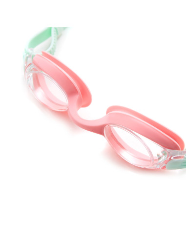 BLAU/ROSA SCHWIMMBRILLE FÜR KINDER NILS AQUA