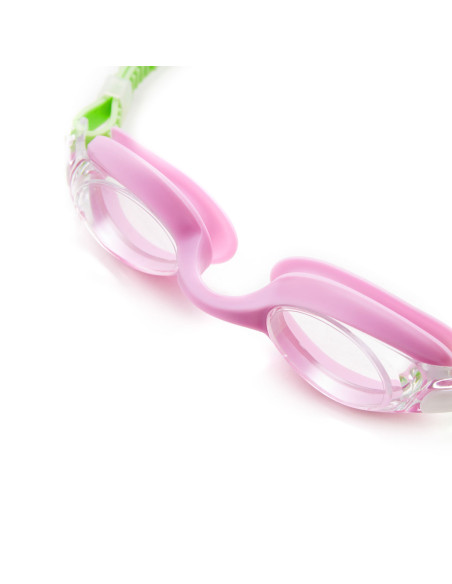 GRÜN/VIOLETT SCHWIMMBRILLE FÜR KINDER NILS AQUA