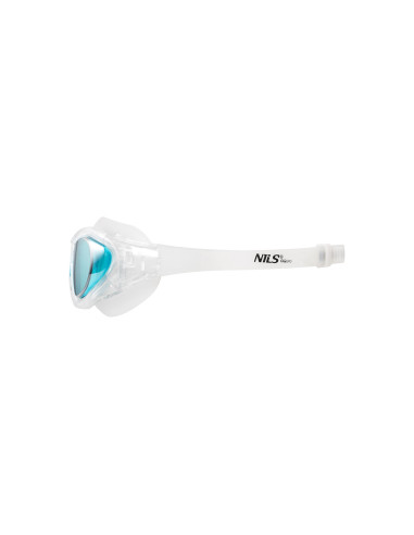 WEIß JUNIOR SCHWIMMBRILLE/-MASKE NILS AQUA