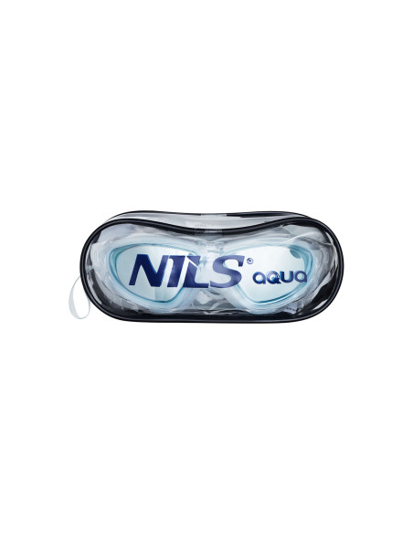 WEIß JUNIOR SCHWIMMBRILLE/-MASKE NILS AQUA