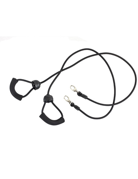 ROSA-WEIßER STEPPER MIT BEWEGLICHEN HEBELARMEN UND EXPANDERN HMS