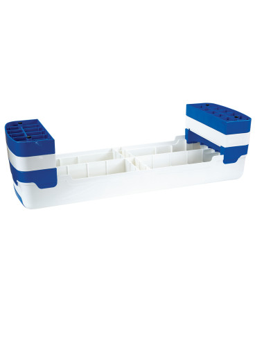 WHITE/BLUE AEROBIC-STEPPBRETT HMS