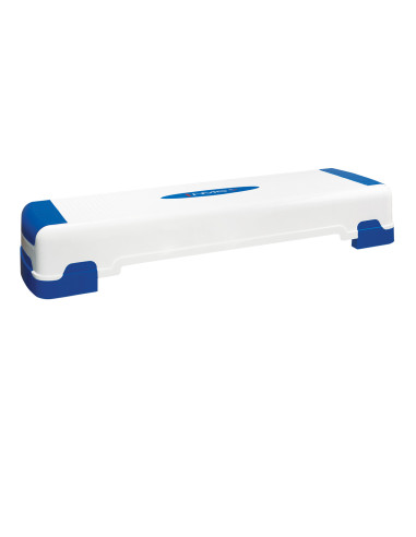 WHITE/BLUE AEROBIC-STEPPBRETT HMS