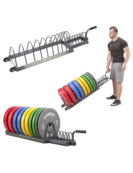 TRANSPORTSTÄNDER FÜR HANTELSCHEIBEN HMS PREMIUM