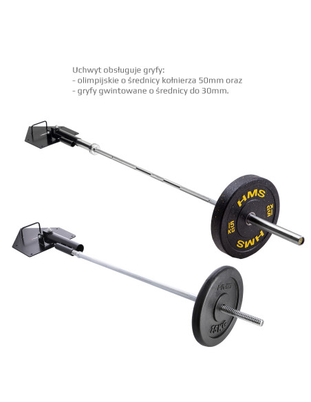 HALTERUNG FÜR LANGHANTELSTANGE LANDMINE HMS