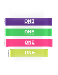 SET04 SET WIDERSTANDSBÄNDER ONE FITNESS