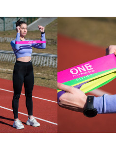 SET04 SET WIDERSTANDSBÄNDER ONE FITNESS 2