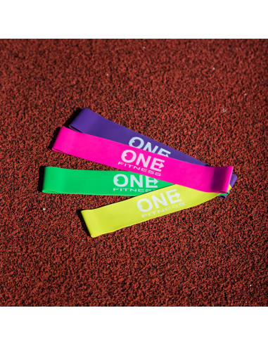 SET04 SET WIDERSTANDSBÄNDER ONE FITNESS