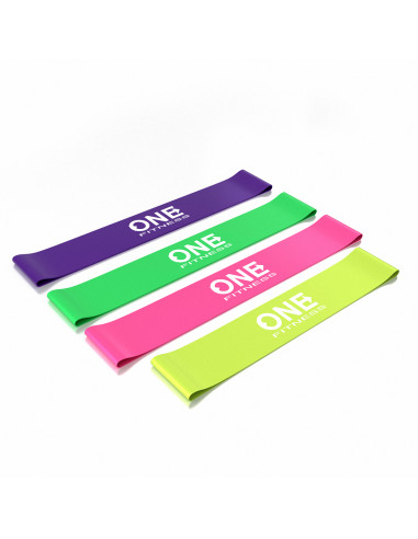 SET04 SET WIDERSTANDSBÄNDER ONE FITNESS