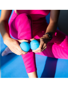 BLAU LACROSSE DOPPELTER BALL ZUR MASSAGE HMS