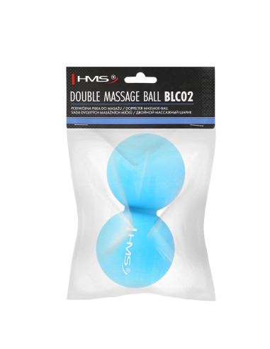 BLAU LACROSSE DOPPELTER BALL ZUR MASSAGE HMS
