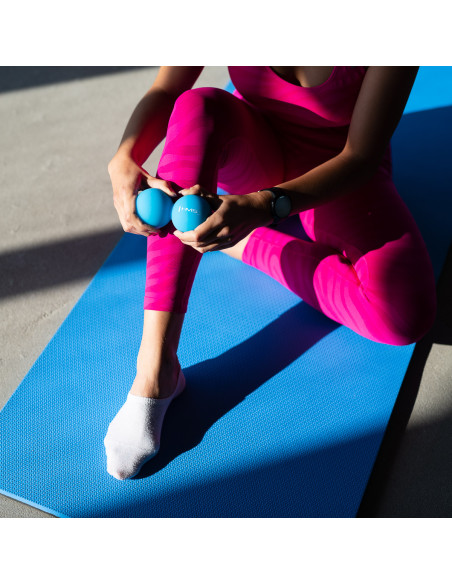 BLAU LACROSSE DOPPELTER BALL ZUR MASSAGE HMS