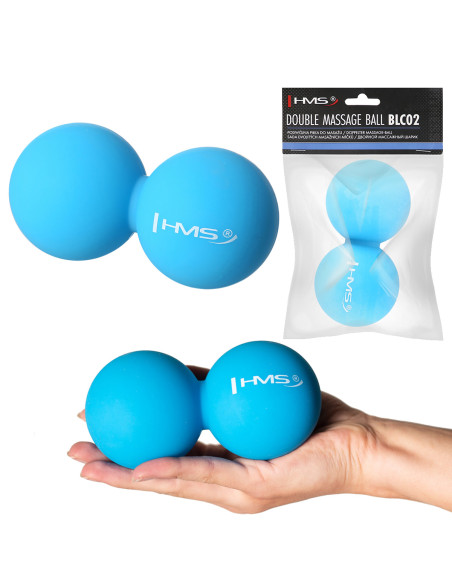 BLAU LACROSSE DOPPELTER BALL ZUR MASSAGE HMS