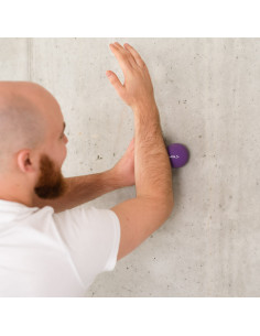 VIOLETT LACROSSE DOPPELTER BALL ZUR MASSAGE HMS 2