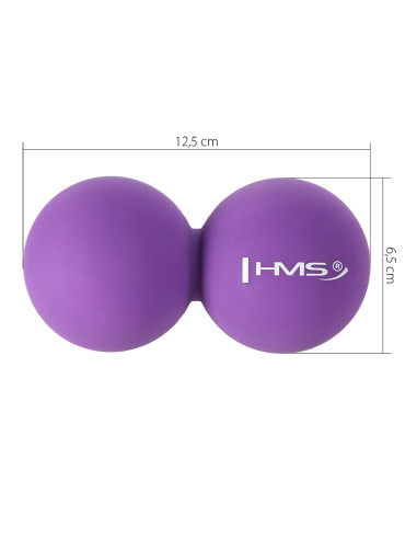 VIOLETT LACROSSE DOPPELTER BALL ZUR MASSAGE HMS
