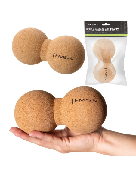 CORK MASSAGEBALL DOPPELT HMS