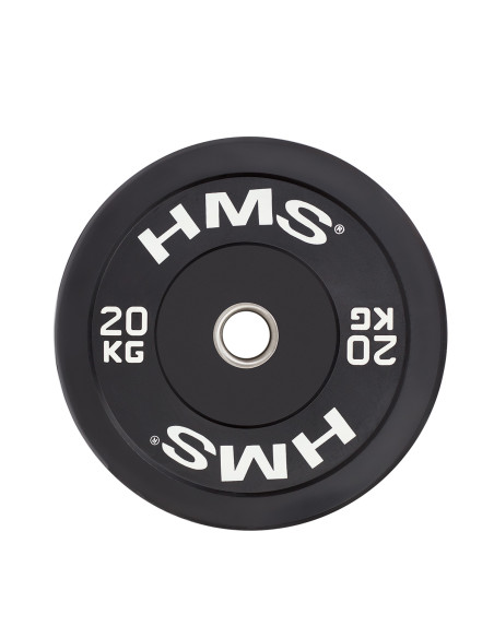 BLACK OLYMPISCHE HANTELSCHEIBE BUMPER 20 KG HMS