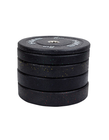 GREEN OLYMPISCHE HANTELSCHEIBE BUMPER 10 KG HMS