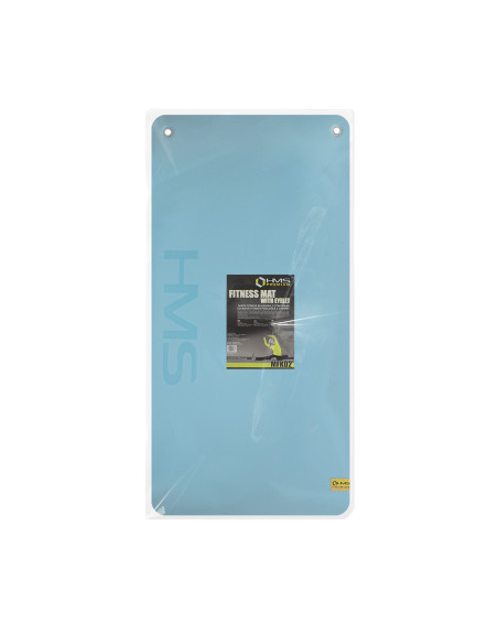 BLUE-BLACK FITNESSMATTE MIT ÖSEN HMS PREMIUM