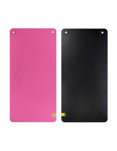 PINK-BLACK FITNESSMATTE MIT ÖSEN HMS PREMIUM