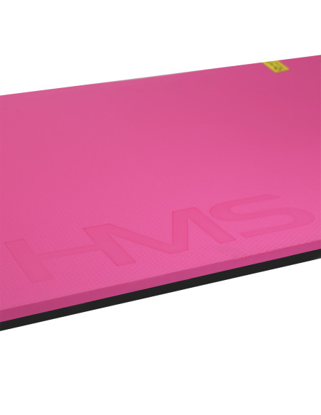 PINK-BLACK FITNESSMATTE MIT ÖSEN HMS PREMIUM