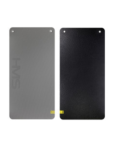 GRAY-BLACK FITNESSMATTE MIT ÖSEN HMS PREMIUM 2