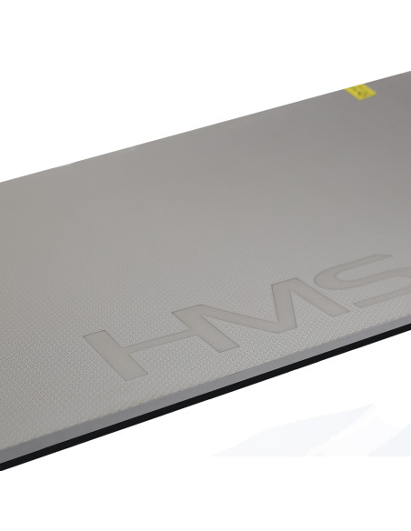 GRAY-BLACK FITNESSMATTE MIT ÖSEN HMS PREMIUM