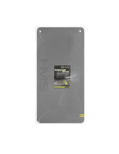 GRAY-BLACK FITNESSMATTE MIT ÖSEN HMS PREMIUM