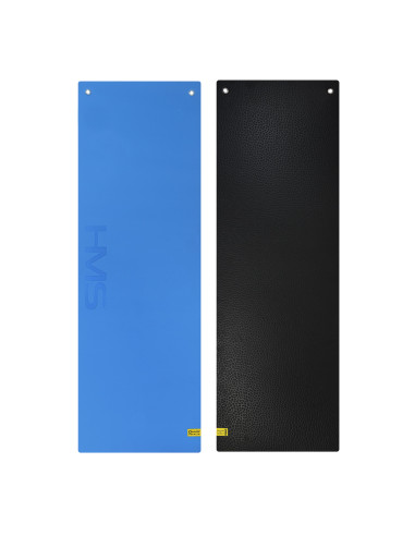 BLUE-BLACK FITNESSMATTE MIT ÖSEN HMS PREMIUM
