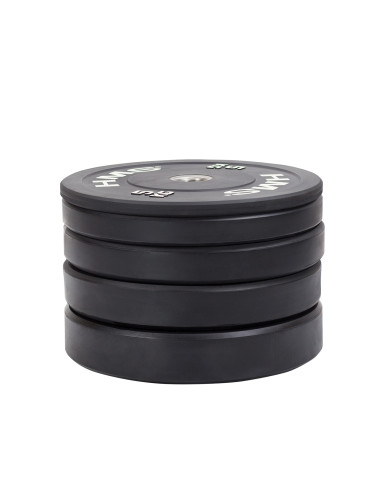 BLACK OLYMPISCHE HANTELSCHEIBE BUMPER 15 KG HMS