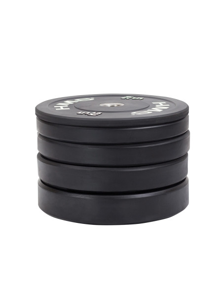 BLACK OLYMPISCHE HANTELSCHEIBE BUMPER 15 KG HMS