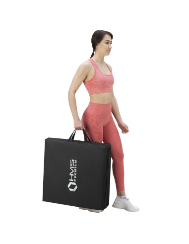 GYMNASTIKMATRATZE KLAPPBAR 1800x600MM SCHWARZ HMS PREMIUM