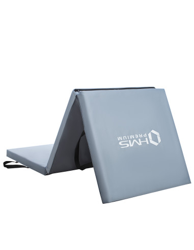 GYMNASTIKMATRATZE KLAPPBAR 1800x600MM GRAU HMS PREMIUM