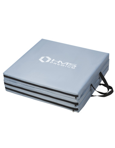 GYMNASTIKMATRATZE KLAPPBAR 1800x600MM GRAU HMS PREMIUM