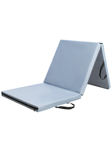 GYMNASTIKMATRATZE KLAPPBAR 1800x600MM GRAU HMS PREMIUM