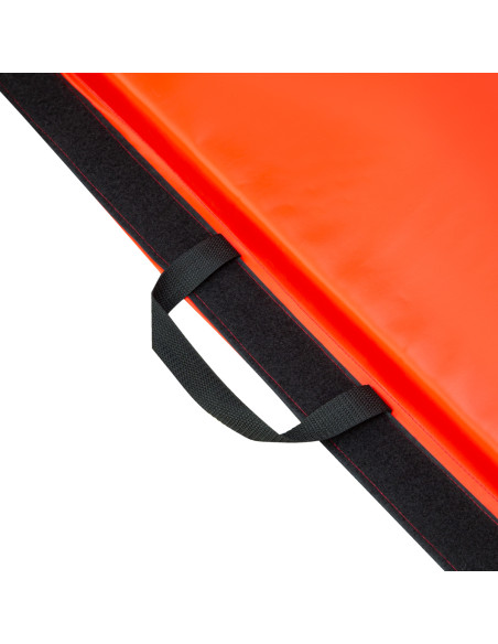 GYMNASTIKMATRATZE KLAPPBAR 2400x1200 MM ROT HMS PREMIUM