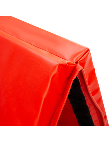 GYMNASTIKMATRATZE KLAPPBAR 2400x1200 MM ROT HMS PREMIUM