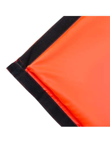 GYMNASTIKMATRATZE KLAPPBAR 2400x1200 MM ROT HMS PREMIUM