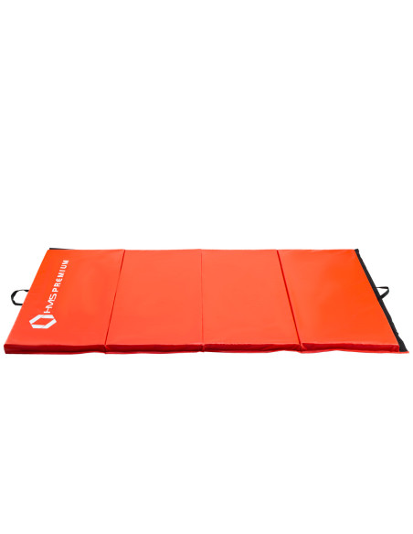 GYMNASTIKMATRATZE KLAPPBAR 2400x1200 MM ROT HMS PREMIUM