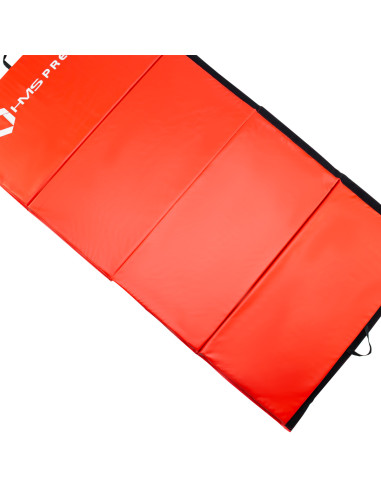 GYMNASTIKMATRATZE KLAPPBAR 2400x1200 MM ROT HMS PREMIUM