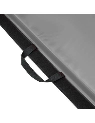 GYMNASTIKMATRATZE KLAPPBAR 2400x1200 MM GRAU HMS PREMIUM