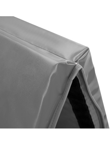 GYMNASTIKMATRATZE KLAPPBAR 2400x1200 MM GRAU HMS PREMIUM