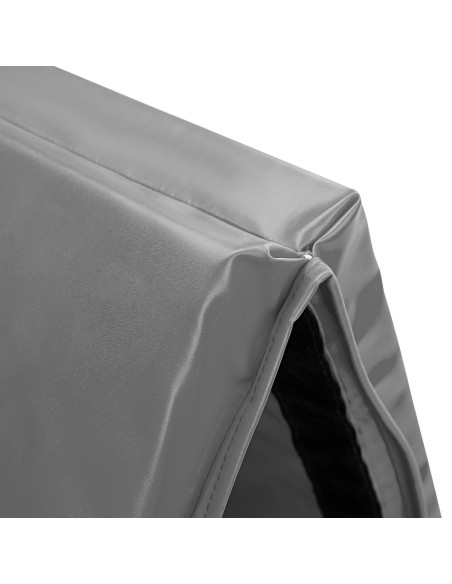 GYMNASTIKMATRATZE KLAPPBAR 2400x1200 MM GRAU HMS PREMIUM